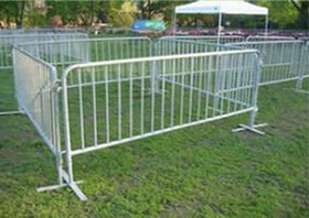 Galvanized Mobile Fence Barrier